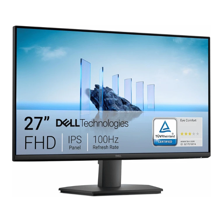 Dell 27 Monitor - SE2725HM, Full HD (1920x1080), 100Hz, IPS, 5ms, VESA (100x100mm), HDMI, VGA, 3 Year Warranty, Black