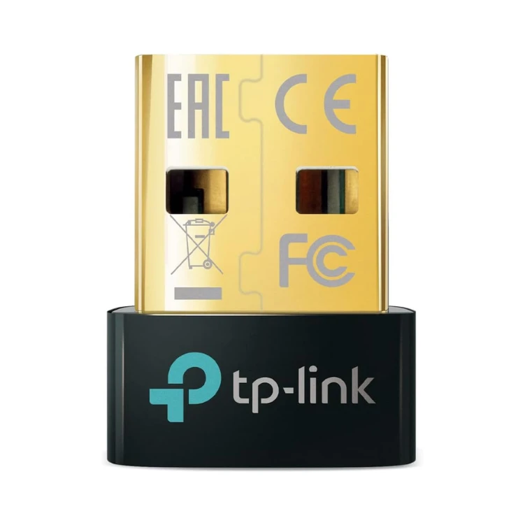TP-Link USB Bluetooth Adapter for PC, 5.0 Bluetooth Dongle Receiver (UB500) Supports Windows 11/10/8.1/7 for Desktop, Laptop, Mouse, Keyboard, Printers, Headsets, Speakers, PS4/ Xbox Controllers