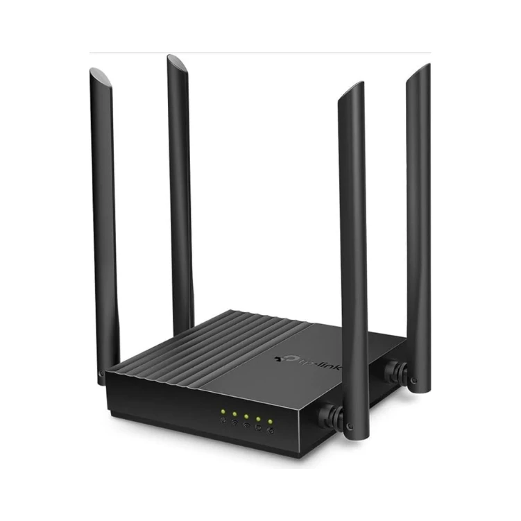 TP-Link AC1200 Dual-Band Gigabit Wi-Fi Router, Wi-Fi Speed up to 1200 Mbps, 4×Gbps LAN Ports, Advanced security with WPA3, with MU-MIMO, No configure required (Archer C64)