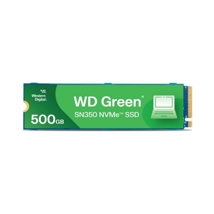 WD 500GB WD Green SN350 NVMe Internal SSD Solid State Drive - Gen3 PCIe, M.2 2280, Up to 2,400 MB/s - WDS500G2G0C