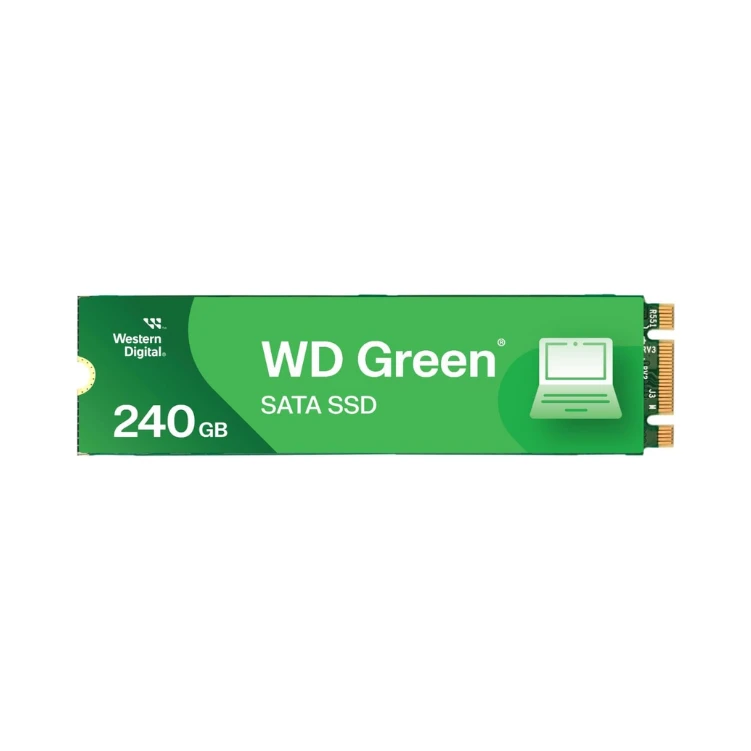 WD 240GB WD Green Internal SSD Solid State Drive - SATA III 6 Gb/s, 2.5"/7mm, Up to 545 MB/s - WDS240G3G0A
