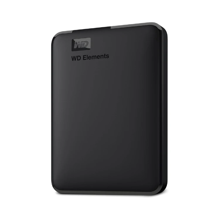 WD 1TB Elements Portable External Hard Drive USB 3.0 - Black, WDBUZG0010BBK
