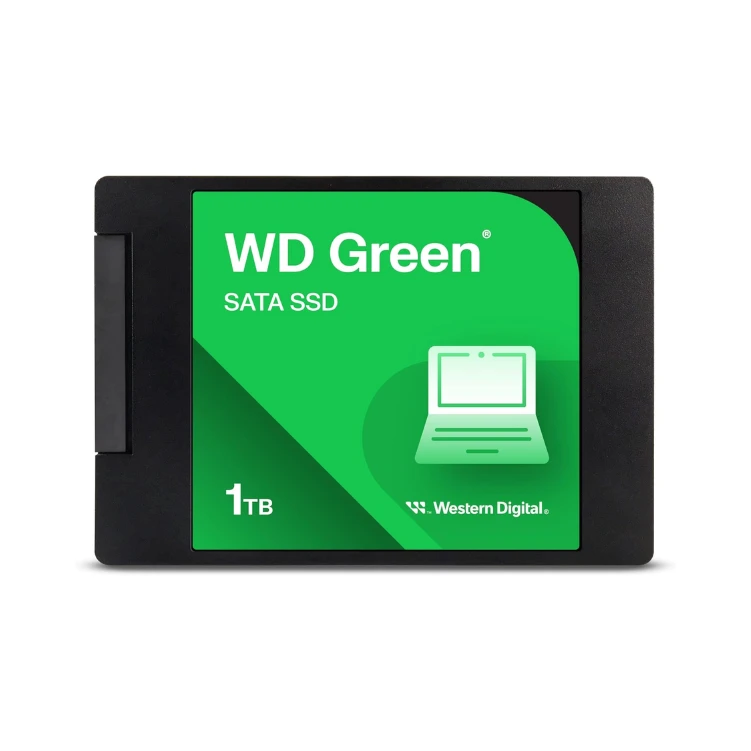 WD 1TB WD Green Internal SSD Solid State Drive - SATA III 6 Gb/s, 2.5/7mm, Up to 545 MB/s - WDS100T3G0A