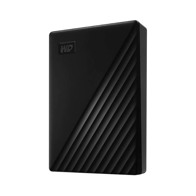 WD My Passport 4T Slim 2.5in USB 3.0 External Storage Drive (Black - WDBPKJ0040BBK)