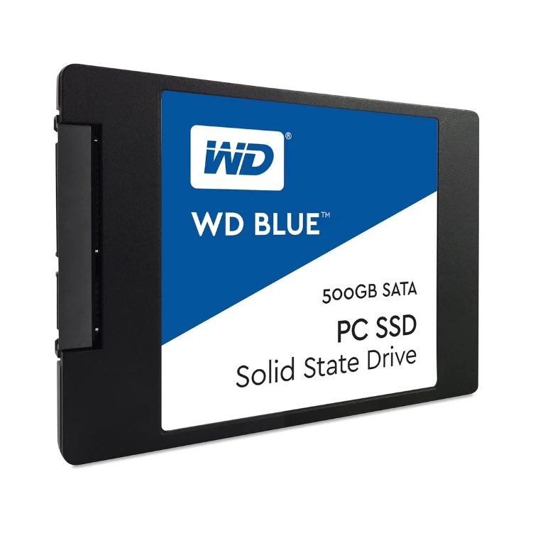 WD Blue WDS500G1B0A 500 GB Internal SSD Solid State Drive, SATA 6 GB/s 2.5 Inch