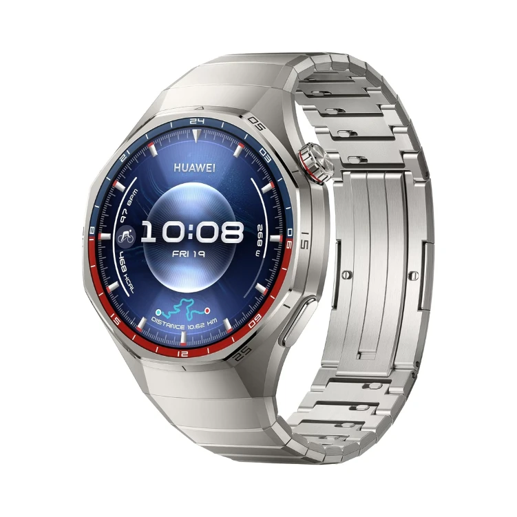 HUAWEI WATCH GT 6 Pro GPS 46mm Smart Watch, 1.47''AMOLED Touchscreen, up to 21 days battery life, Pro-level Cycling, 100+ Sports Mode, iOS & Android, ECG Analysis, All-day Health Monitoring, Titanium