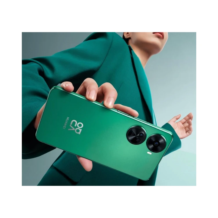 HUAWEI Nova 12 SE Smart Phone, Dual SIM, 6.67" OLED FullView Display, 66W SuperCharge Turbo 2.0, 4500 mAh Battery, 108 MP Portrait Triple Camera, 8+256GB Storage, EMUI 14, Green
