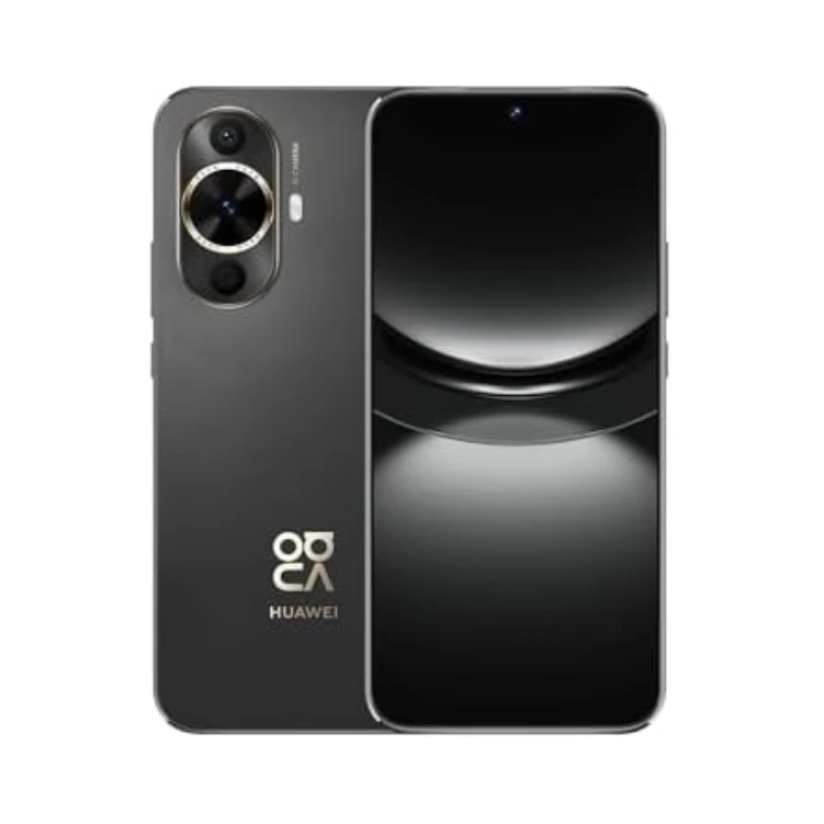 HUAWEI nova 12s Smart Phone, Dual SIM Mobile Phone, 6.7" 120 Hz OLED Display, 66 W HUAWEI SuperCharge Turbo 2.0, 4500 mAh battery, 60 MP Ultra Wide Angle Selfie Camera, 8 + 256GB, EMUI 14, Black
