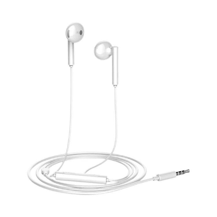 HUAWEI Original Honor Earphone AM115 Wired Half In-ear Headset 3.5mm Jack With Microphone Volume Control For Huawei P10 P20 Lite Mobile Phones Tablet Computer