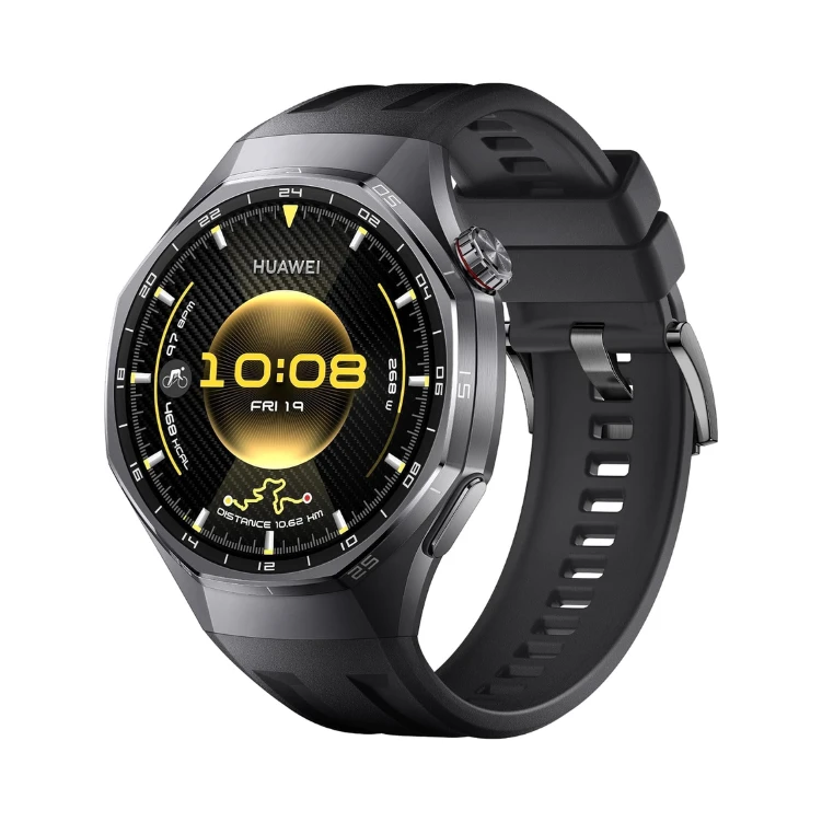 HUAWEI WATCH GT 6 Pro Smart Watch, 46mm, upto 21 days battery life, GPS Smart Watches with 100+ Sports Mode, Cycling, iOS & Android Compatible, ECG Analysis, Health Monitoring, Titanium