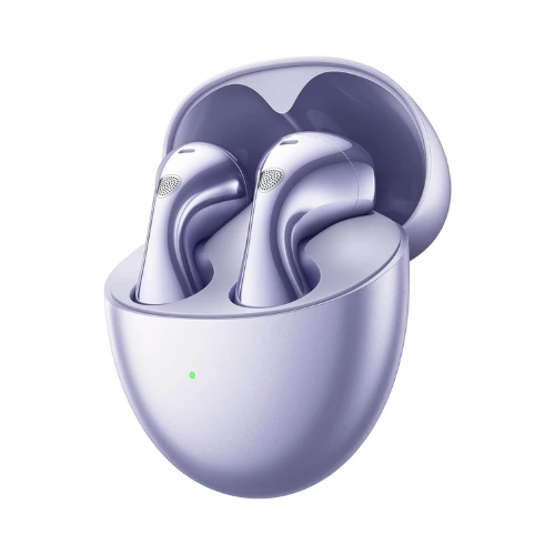 HUAWEI FreeBuds 6 Wireless Earbuds, Ear-fitting Wearing, Dual-driver True Sound, Stable & Clear Calls, Open-fit ANC, 36H Battery Life, IP54 Water-Resistant, iOS & Android, Purple