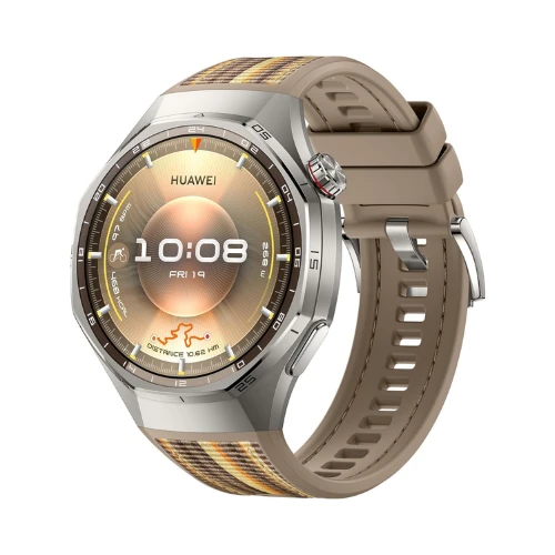 HUAWEI WATCH GT 6 Pro Smart Watch, 46mm, upto 21 days battery life, GPS Smart Watches with 100+ Sports Mode, Cycling, iOS & Android Compatible, ECG Analysis, Health Monitoring, Brown