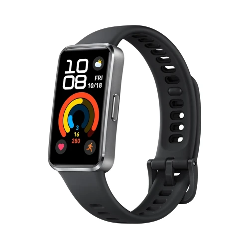 HUAWEI Band 10 Smartwatch with AI-powered Fitness Monitoring, Pro-Level Sleep Analysis, Emotional Wellbeing Assistant, Streamlined Metallic Design, Fast Charging, Matte Black