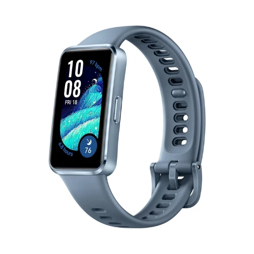 HUAWEI Band 10 Smartwatch with AI-powered Fitness Monitoring, Pro-Level Sleep Analysis, Emotional Wellbeing Assistant, Streamlined Metallic Design, Fast Charging,iOS & Android, Blue