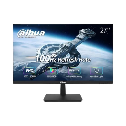 Dahua 27-Inch VA Full HD 1080p 100Hz Borderless Monitor With HDMI, VGA, 3 Years Dahua Manufacturer Warranty - (LM27-A200F)