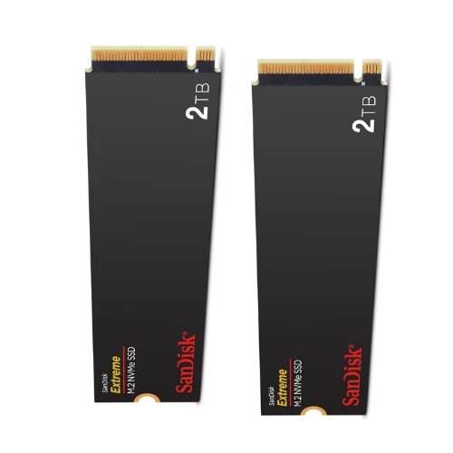 SanDisk Extreme 2TB M.2 NVMe SSD, Internal SSD, PCIe Gen4, up to 5150 MB/s read speeds, M.2 2280, nCache Technologie, 5 Year Warranty