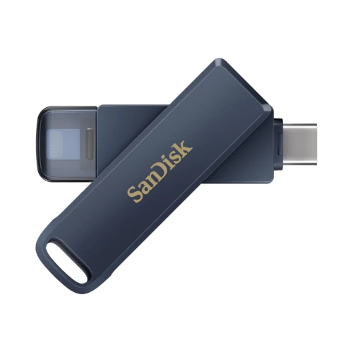 SanDisk Phone Drive USB Flash Drive for iPhone 64GB, Dark Gray, Lightning and USB Type-C Connectors, Works with iPhone 15 Series