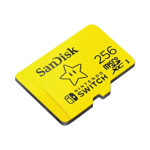 SanDisk microSDXC™ UHS-I card for Nintendo Switch - 256GB, 100MB/s read; 90MB/s write