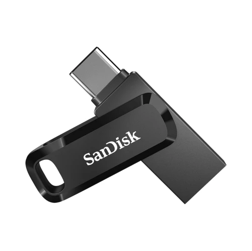 SanDisk 1TB Ultra Dual Drive Go, USB Type-C Flash Drive with Reversible USB Type-C and USB Type-A connectors, up to 400 MB/s, for Smartphones, Tablets, Macs and Computers, Black