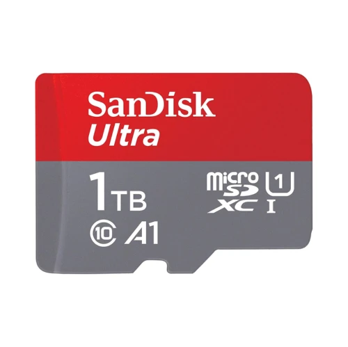 SanDisk 1TB Ultra UHS I MicroSD Card 150MB/s R, for Smartphones, SDSQUAC-1T00-GN6MN