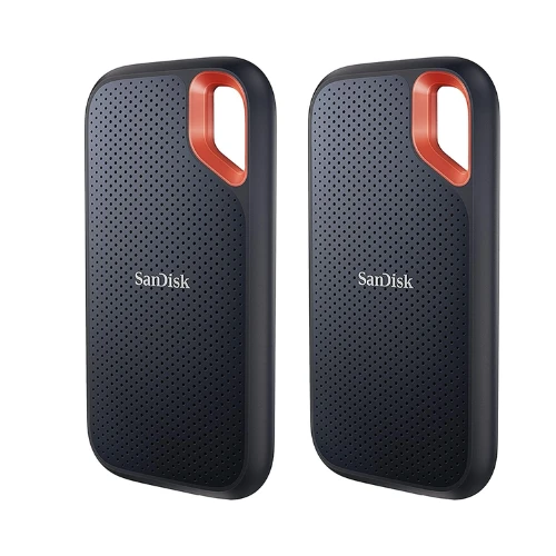 Sandisk Extreme 500Gb Portable Ssd - Up To 1050Mb/S Read And 1000Mb/S Write Speeds, Usb 3.2 Gen 2, 2-Meter Drop Protection And Ip55 Resistance