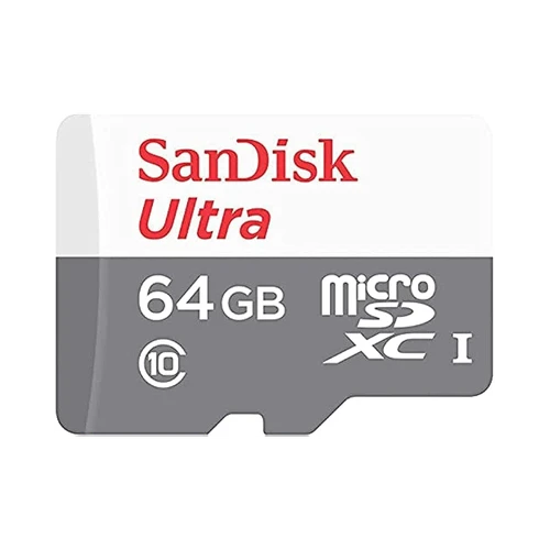 Sandisk Ultra 64Gb Microsdxc Uhs-1 Card 100Mb/S Sdsqunr-064G-Gn3Mn