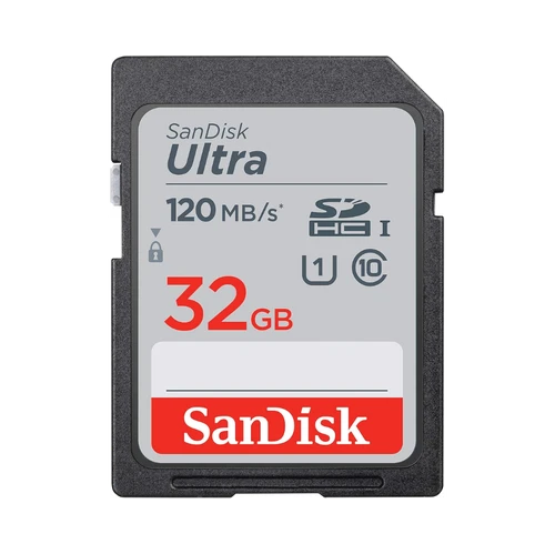 Sandisk Ultra 32Gb Sdhc Memory Card 120Mb/S
