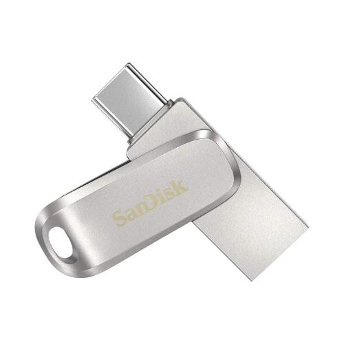 Sandisk Ultra Dual Drive Luxe Usb Type-C 1TB 150Mb/S Usb 3.1 Gen 1, Silver, Small