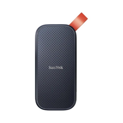 SanDisk Portable SSD 2 TB (External Hard Drive with SSD Technology 2.5 Inches, 800 MB/s Transfer Rates, Robust Drive, Robust Attachment Loop Made of Durable Rubber) Grey