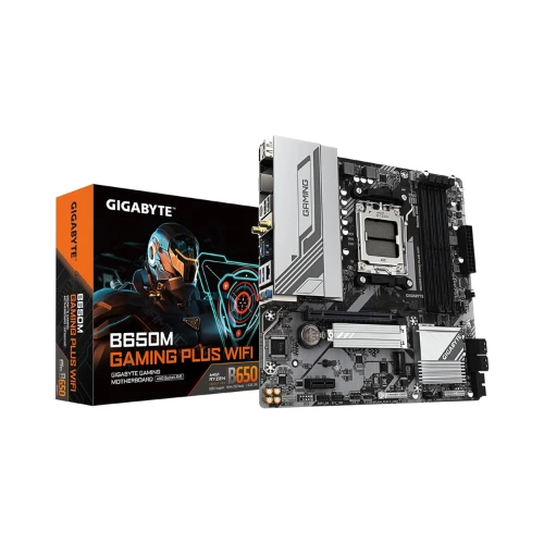Gigabyte B650M Gaming WiFi Motherboard, B650 Chipset, AMD AM5, mATX, DDR5