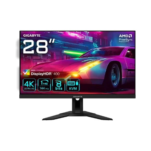 Gigabyte M28U 28 Inch SS IPS 4K/UHD (3840 x 2160) 144Hz FreeSync Premium Pro Gaming Monitor