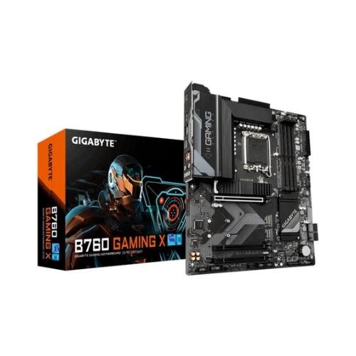 GIGABYTE Motherboard||Intel B760 Express|LGA1700|ATX|Memory DDR5|Memory slots 4|4xPCI-Express 3.0 1x|1xPCI-Express 4.0 16x|2xM.2|1xHDMI|1xDisplayPort|4xUSB 2.0|1xUSB 3.2|1xUSB-C|1xPS/2,
