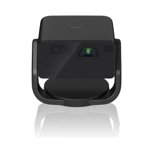 Epson EF-22 Mini Smart Laser Projector with Swivel stand, Full HD, 1000 Lumens, 150 Inch Display with HDR, Google TV, Dolby Atmos Sound, Gaming & Home Cinema – Onyx Black