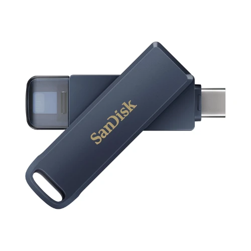 SanDisk iXpand Flash Drive Luxe for iPhone and USB Type-C Devices - 256GB