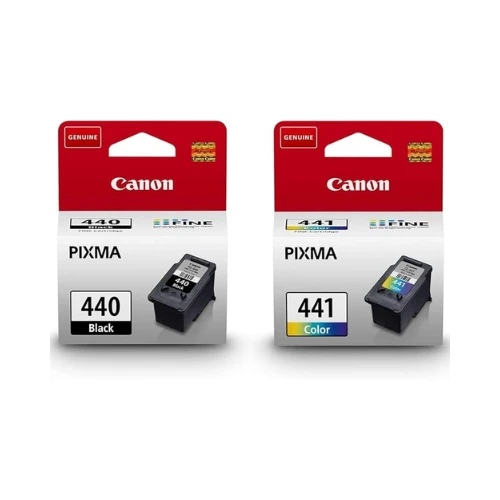 Canon PG 440 Black Ink Cartridge +CL 441 Colour Ink Cartridge Multi-Value Saving pack