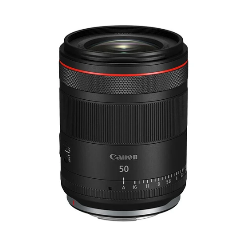 Canon RF50mm f/1.4L VCM Camera Lens | Black
