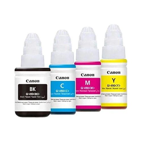 Canon 490 Ink Tank Cartridge 4 Color Set