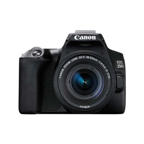 Canon EOS 250D + Canon EF-s 18-55mm f/4-5.6 is STM Lens - Black