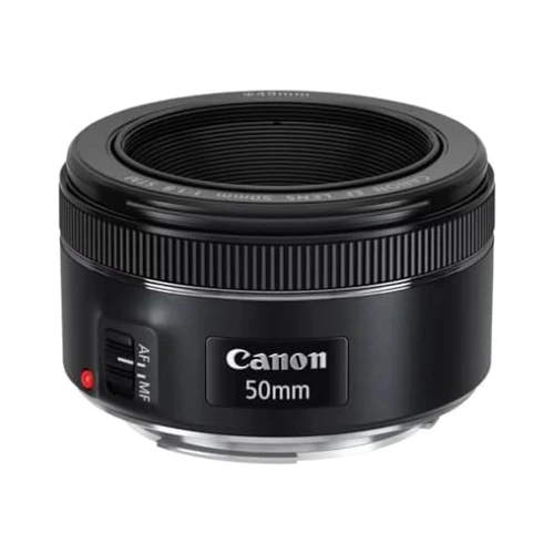 Canon Ef 50mm F/1.8 Stm Lens - Black, KSA Version with KSA Warranty Support