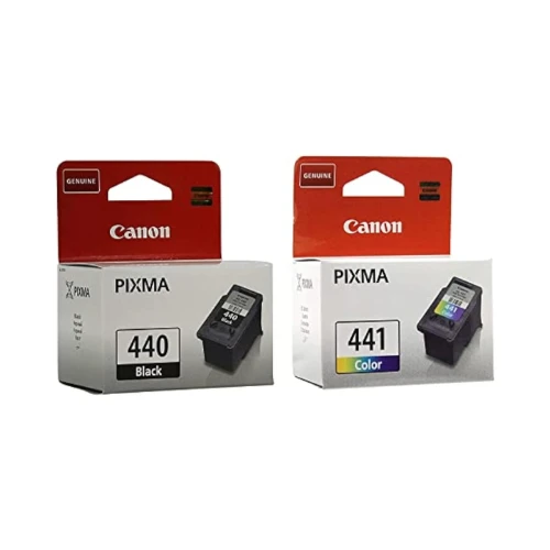 Canon 440 Black 441 Tricolor Ink Cartridges