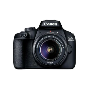 Canon Eos 4000D Ef-S 18-55Mm Iii Lens - Black, KSA Version with KSA Warranty Support