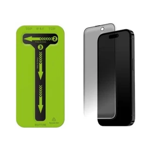 Goui Anti-Glare Screen Protector for Apple iPhone 15 Plus, Clear