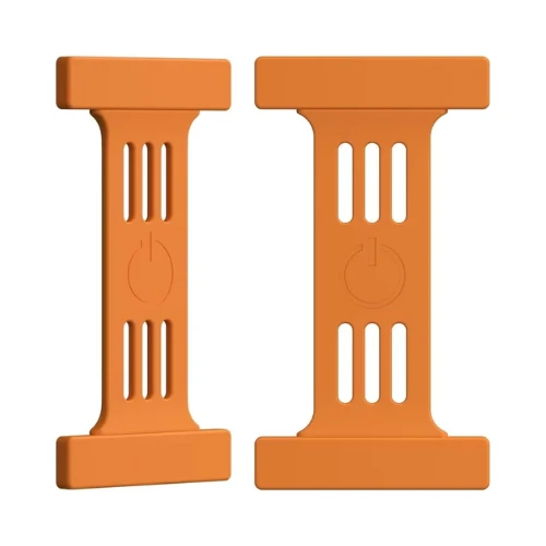 GOUI Magnetic Strap with Finger Holder – Enhance Functionality, Comfort, and Style for Easier Phone Use and Carrying. Compatible with Your Goui Cover iPhone - Tiger Orange