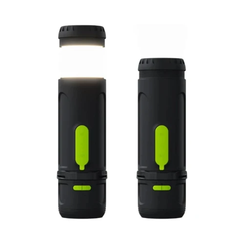 Goui 3 in 1 Camp Light with Speaker and 4400mAh Power Bank, Black