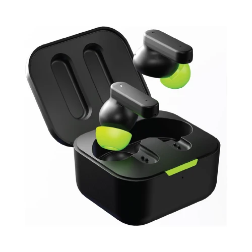 Goui True Wireless G-Pods Pro Earbuds Bluetooth 5.3, Active Noise Cancellation (ANC), Dual Microphones, Up to 20 Hours Playtime, Touch Controls, Compact Lightweight Design, iOS & Android, Black