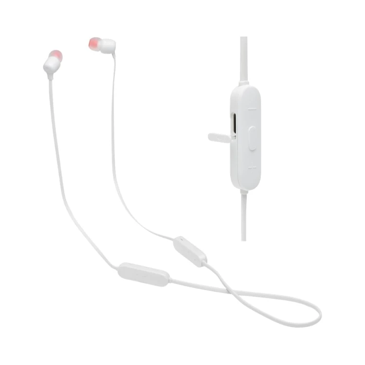 JBL TUNE125BT Headphones Wireless In-ear White