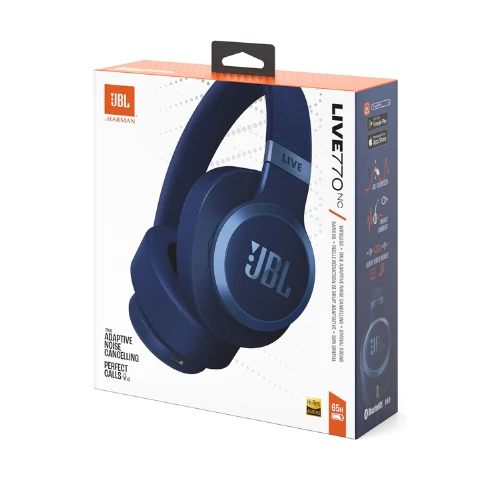 JBL LIVE 770NC Wireless Over-Ear Headphones with True Adaptive Noise Cancelling