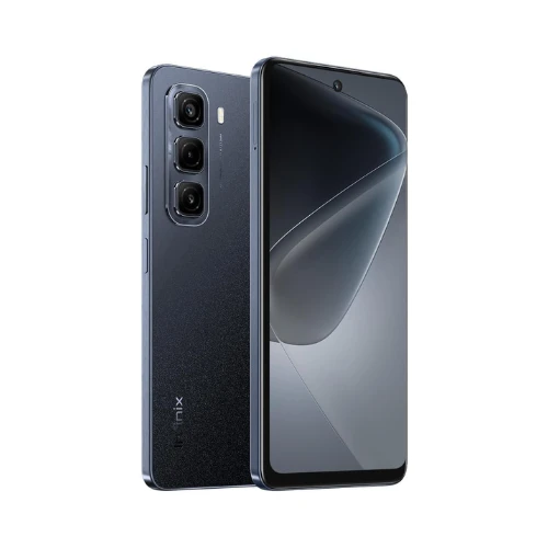 Infinix Hot 50 (RAM: 6+6GB, ROM: 256GB), 6.78" FHD+ Display, 50MP Triple AI Rear Camera With Flashlight, 8MP Front Camera, 5000 mAh Battery, Dual Nano Sim, Type-C, Android 14 - Sleek Black, NFC