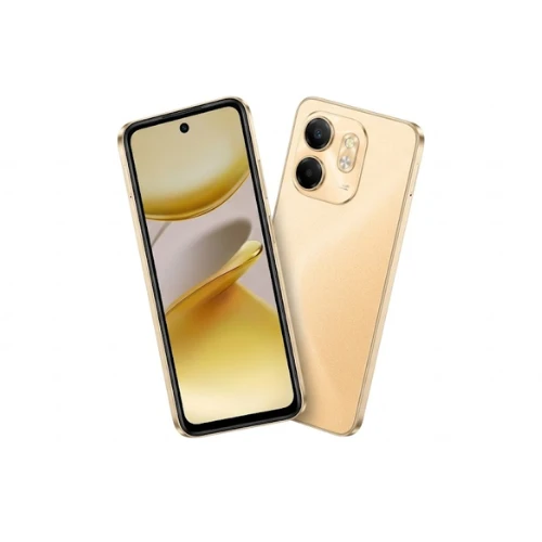 Infinix Smart 9 (RAM: 4+4GB, ROM: 128GB), 6.7" HD+ Display, 13MP Dual AI Rear Camera With Flashlight, 8MP Front Camera, 5000 mAh Battery, Dual Nano Sim, Type-C, Android 14 - Sandstone Gold