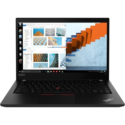 Lenovo ThinkPad T14 Gen 2 20W0001NUS 14" Notebook - Full HD - 1920 x 1080 - Intel Core i7 11th Gen i7-1165G7 Quad-core (4 Core) 2.80 GHz - 16 GB RAM - 512 GB SSD - Black (Renewed)